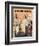 John Bull, Barbers Mens Radios Magazine, UK, 1950-null-Framed Giclee Print