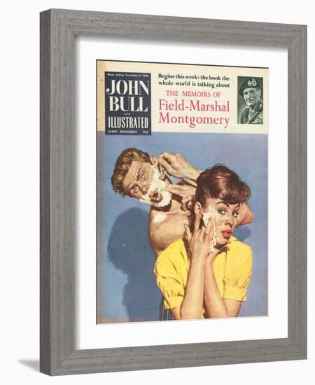 John Bull, Bathrooms Magazine, UK, 1958-null-Framed Giclee Print