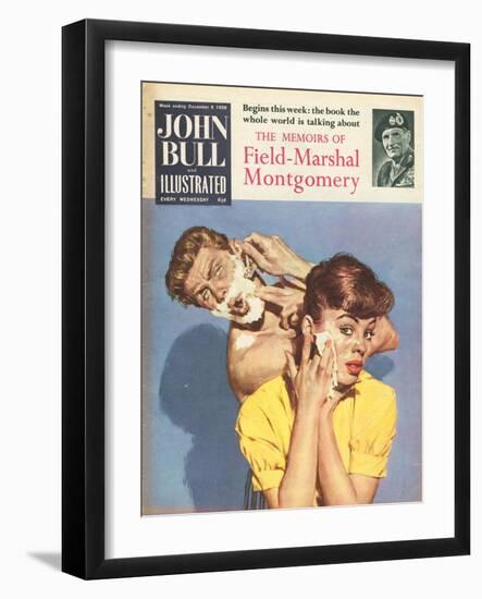 John Bull, Bathrooms Magazine, UK, 1958-null-Framed Giclee Print