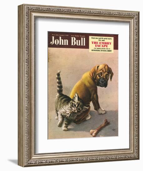 John Bull, Bones Magazine, UK, 1950-null-Framed Giclee Print