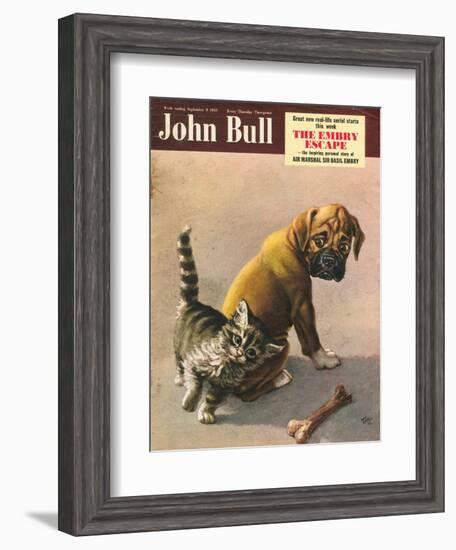 John Bull, Bones Magazine, UK, 1950-null-Framed Giclee Print