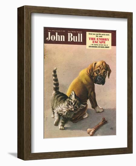 John Bull, Bones Magazine, UK, 1950-null-Framed Giclee Print