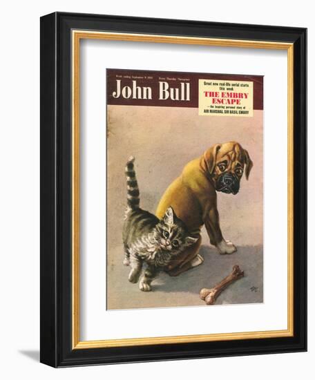 John Bull, Bones Magazine, UK, 1950-null-Framed Giclee Print