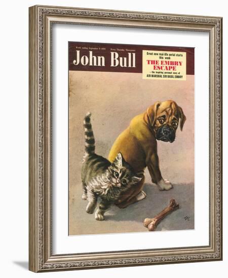 John Bull, Bones Magazine, UK, 1950-null-Framed Giclee Print