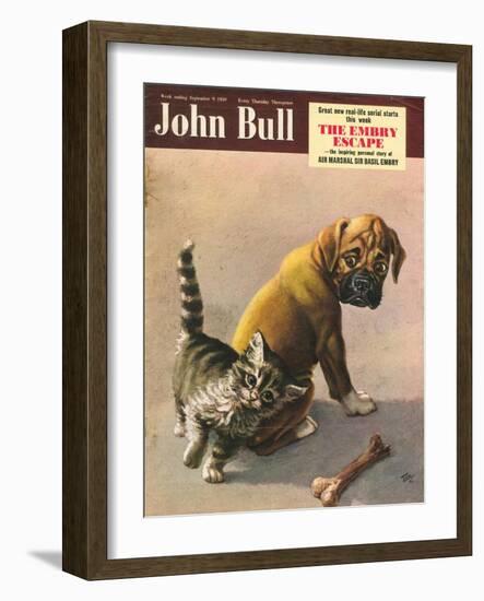 John Bull, Bones Magazine, UK, 1950-null-Framed Giclee Print