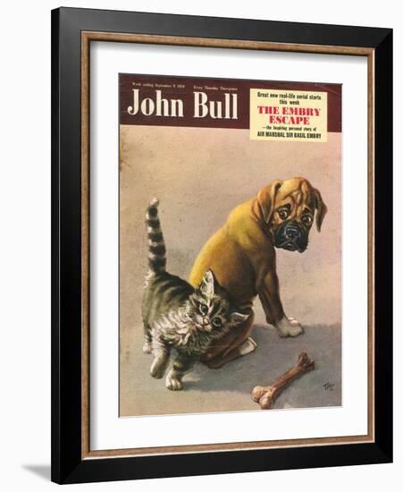 John Bull, Bones Magazine, UK, 1950-null-Framed Giclee Print