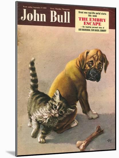 John Bull, Bones Magazine, UK, 1950-null-Mounted Giclee Print