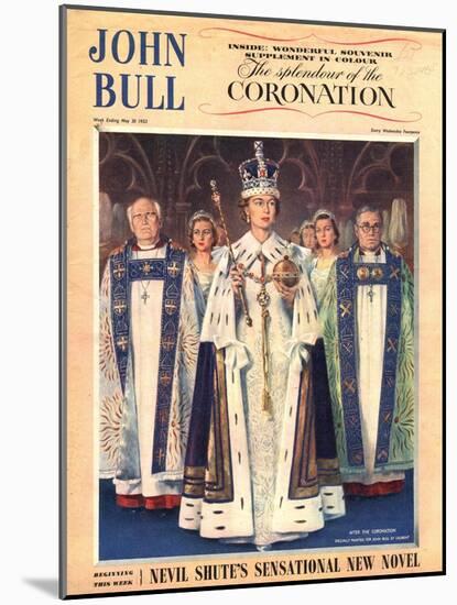 John Bull, Coronation Queen Elizabeth Womens, UK, 1953-null-Mounted Giclee Print