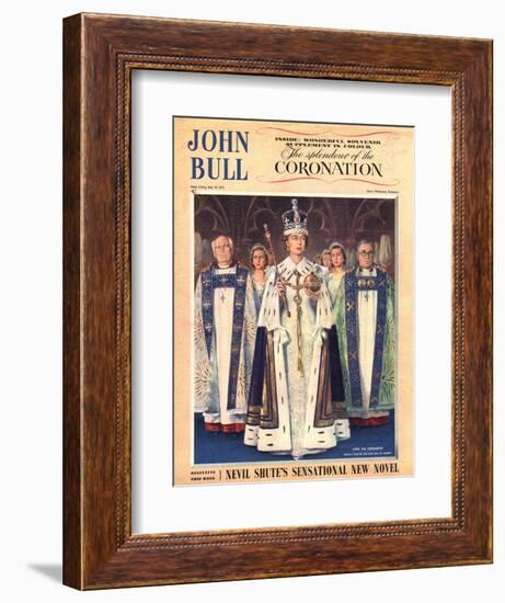 John Bull, Coronation Queen Elizabeth Womens, UK, 1953-null-Framed Giclee Print