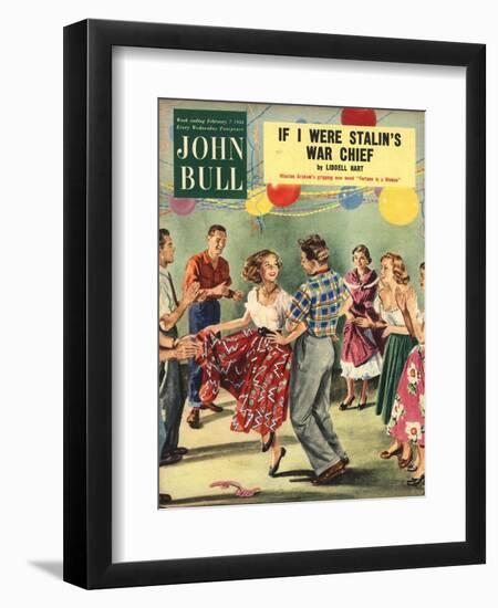 John Bull, Country Square Party Magazine, UK, 1950-null-Framed Giclee Print