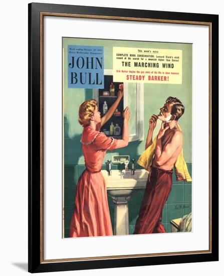 John Bull, Couples Bathrooms Magazine, UK, 1955-null-Framed Giclee Print