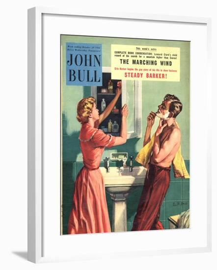 John Bull, Couples Bathrooms Magazine, UK, 1955-null-Framed Giclee Print