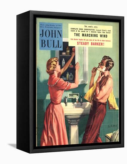 John Bull, Couples Bathrooms Magazine, UK, 1955-null-Framed Premier Image Canvas