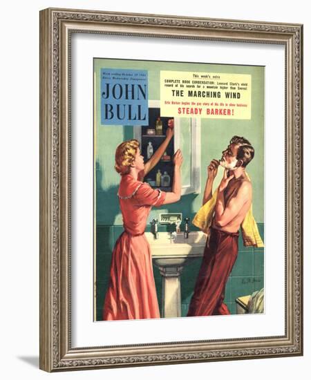 John Bull, Couples Bathrooms Magazine, UK, 1955-null-Framed Giclee Print