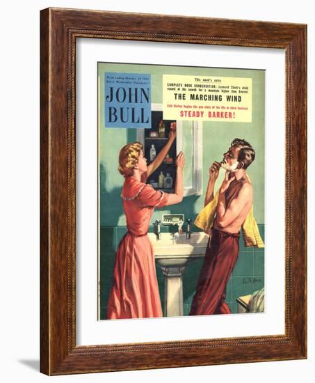 John Bull, Couples Bathrooms Magazine, UK, 1955-null-Framed Giclee Print