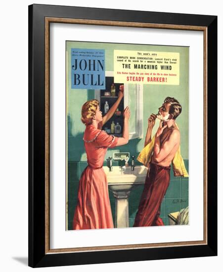 John Bull, Couples Bathrooms Magazine, UK, 1955-null-Framed Giclee Print