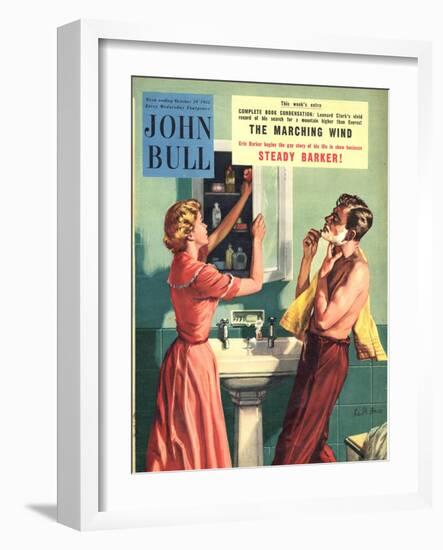 John Bull, Couples Bathrooms Magazine, UK, 1955-null-Framed Giclee Print
