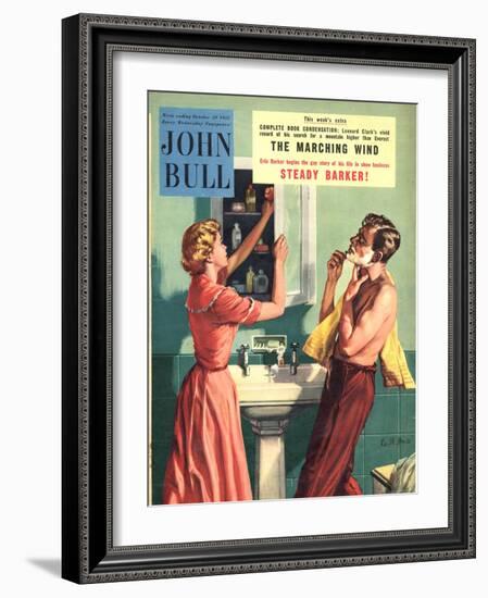 John Bull, Couples Bathrooms Magazine, UK, 1955-null-Framed Giclee Print