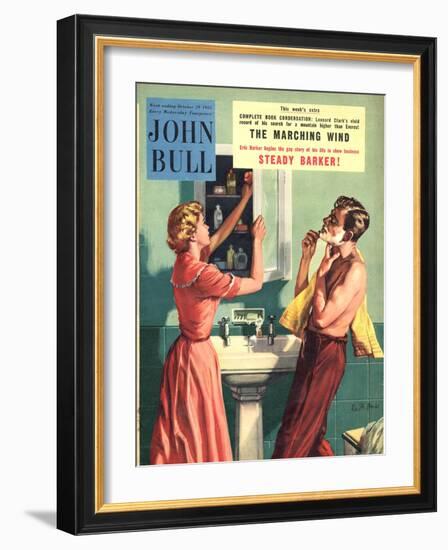 John Bull, Couples Bathrooms Magazine, UK, 1955-null-Framed Giclee Print