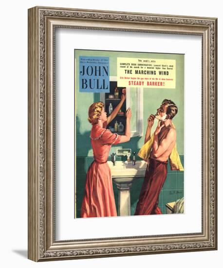 John Bull, Couples Bathrooms Magazine, UK, 1955-null-Framed Giclee Print