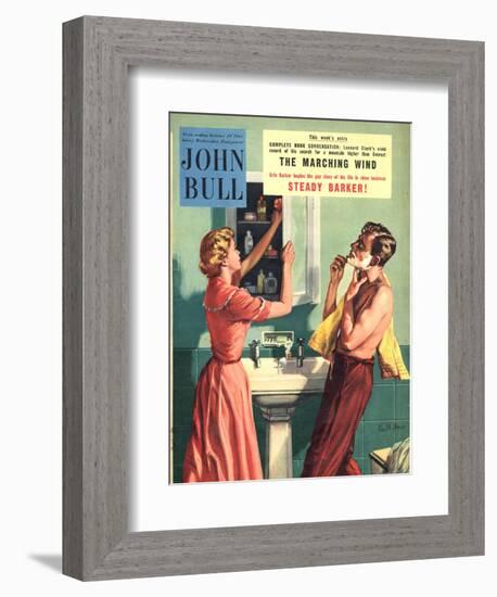 John Bull, Couples Bathrooms Magazine, UK, 1955-null-Framed Giclee Print