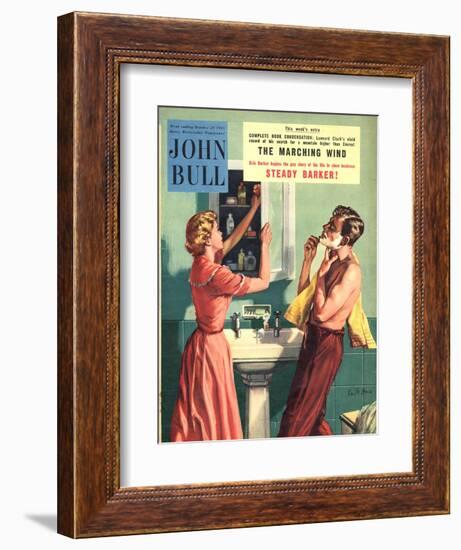 John Bull, Couples Bathrooms Magazine, UK, 1955--Framed Giclee Print