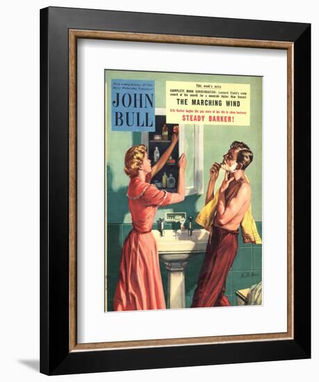 John Bull, Couples Bathrooms Magazine, UK, 1955-null-Framed Giclee Print