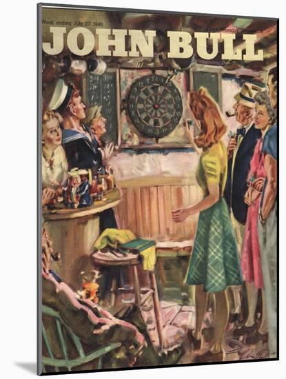 John Bull, Darts Magazine, UK, 1946-null-Mounted Giclee Print