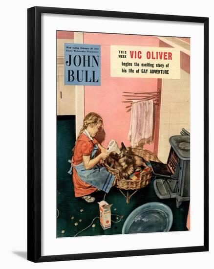 John Bull, Dogs Magazine, UK, 1954-null-Framed Giclee Print