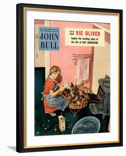 John Bull, Dogs Magazine, UK, 1954-null-Framed Giclee Print