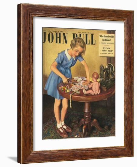 John Bull, Dressmaking Hobbies Magazine, UK, 1949-null-Framed Giclee Print