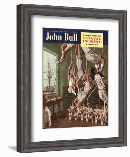 John Bull, Exercise Gyms Magazine, UK, 1950-null-Framed Giclee Print