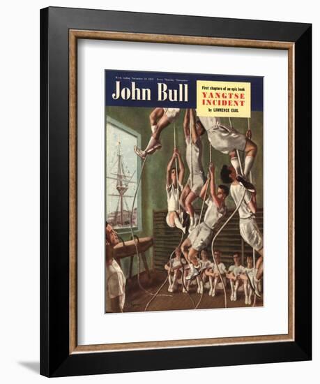 John Bull, Exercise Gyms Magazine, UK, 1950--Framed Giclee Print