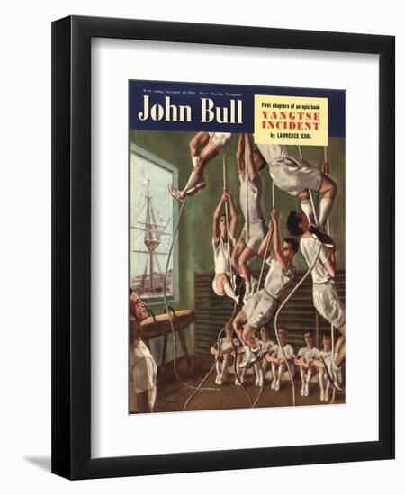 John Bull, Exercise Gyms Magazine, UK, 1950-null-Framed Giclee Print