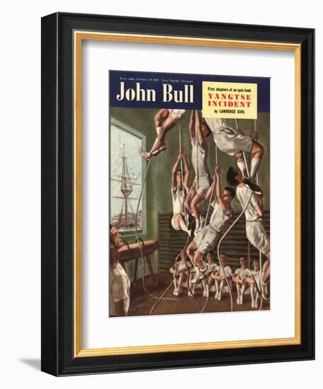 John Bull, Exercise Gyms Magazine, UK, 1950-null-Framed Giclee Print