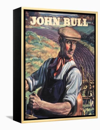 John Bull, Farming Tractors Magazine, UK, 1946-null-Framed Premier Image Canvas