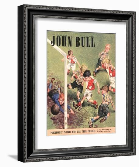 John Bull, Football Magazine, UK, 1948-null-Framed Giclee Print