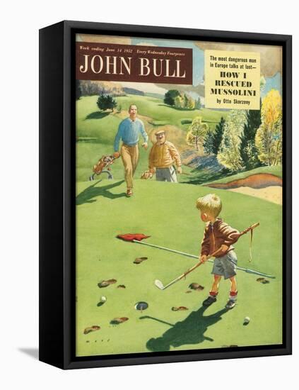 John Bull, Golf Magazine, UK, 1950-null-Framed Premier Image Canvas