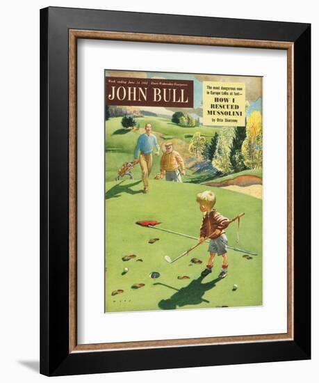 John Bull, Golf Magazine, UK, 1950-null-Framed Giclee Print