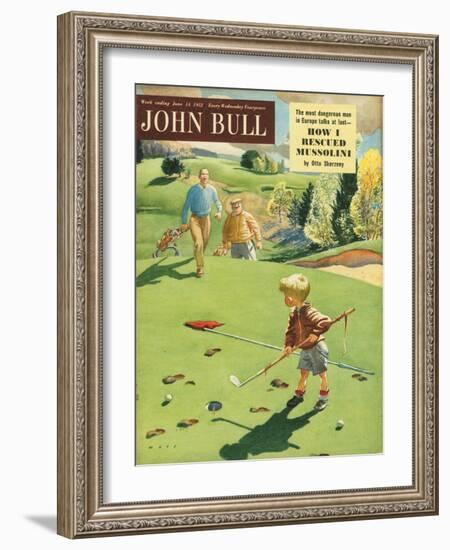 John Bull, Golf Magazine, UK, 1950-null-Framed Giclee Print