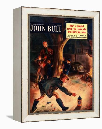 John Bull, Guy Fawkes Fireworks Magazine, UK, 1953-null-Framed Premier Image Canvas