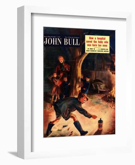 John Bull, Guy Fawkes Fireworks Magazine, UK, 1953-null-Framed Giclee Print