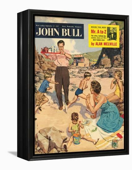 John Bull, Holiday Beaches Seaside Magazine, UK, 1950-null-Framed Premier Image Canvas