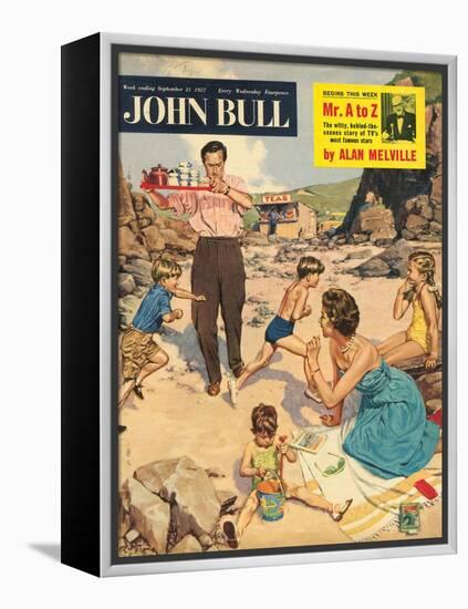 John Bull, Holiday Beaches Seaside Magazine, UK, 1950-null-Framed Premier Image Canvas