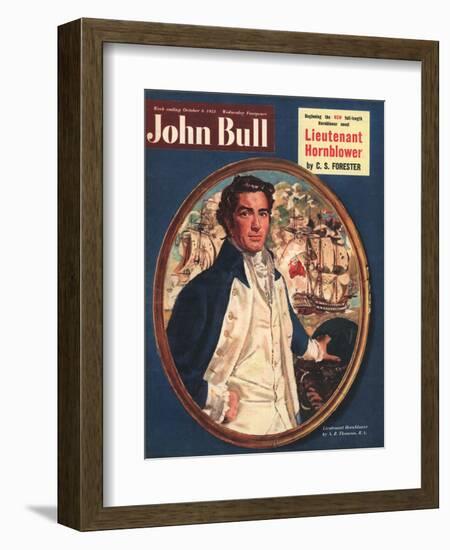 John Bull, Hornblower Sailors Magazine, UK, 1951-null-Framed Giclee Print