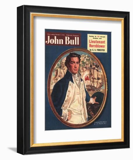 John Bull, Hornblower Sailors Magazine, UK, 1951-null-Framed Giclee Print