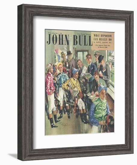 John Bull, Horse Racing Magazine, UK, 1947-null-Framed Giclee Print