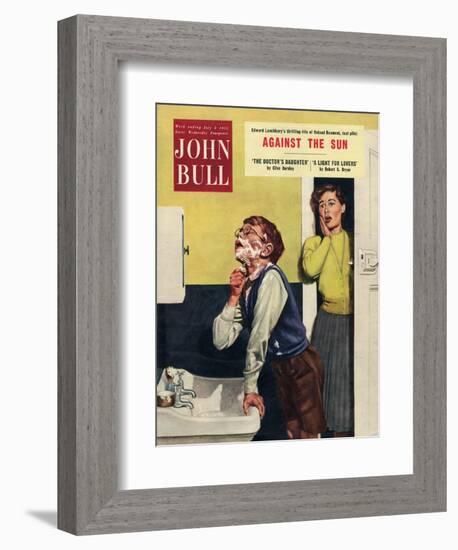 John Bull, Mothers and Sons Bathrooms Magazine, UK, 1955-null-Framed Giclee Print