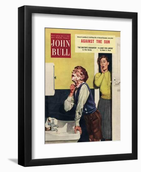 John Bull, Mothers and Sons Bathrooms Magazine, UK, 1955-null-Framed Giclee Print