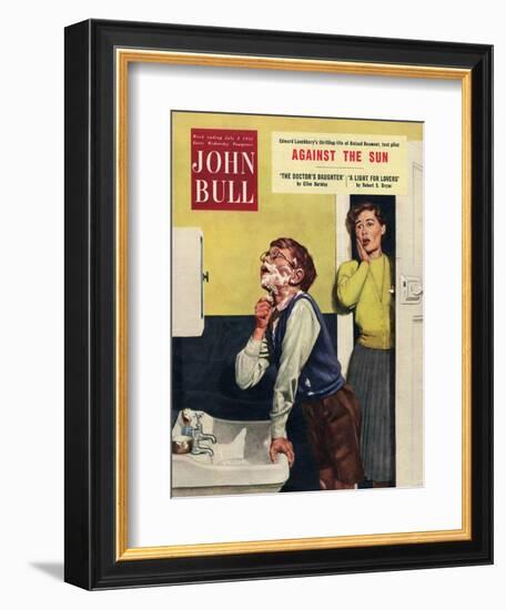 John Bull, Mothers and Sons Bathrooms Magazine, UK, 1955-null-Framed Giclee Print